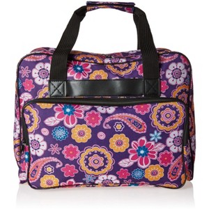 Janome Universal Purple Sewing Machine Tote, Canvas - 1 of 1