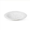 Park Hill Collection White Cabbage Leaf Ceramic Charger, 14" Dia. - 2 of 2