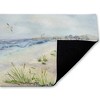 Stupell Industries Seagull by Beach Shore Printed Outdoor Door Mat, design by Audrey Jeanne Roberts, 18"x30" - 2 of 4