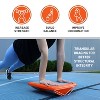 Body Sport Rocker Board for Balance Training, Standing Desk, Physical Therapy & More - Multipurpose, Lightweight, Non-Skid Wobble Board - 3 of 4