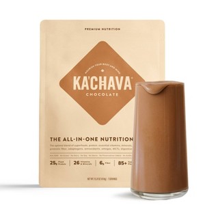 Ka'Chava All-In-One Plant Based Nutrition Shake Powder - Chocolate - 15.31oz - 1 of 4