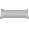 Sweet Jojo Designs Body Pillow Cover (Pillow Not Included) 54in.x20in. Lace Grey - 2 of 4