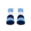 NCAA North Carolina Tar Heels Neapolitan Stride Fuzzy Socks - 2 of 3