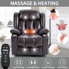 Power Lift Recliner Chair,Rising Recliner Chair With Vibration Massage And Lumbar Heating,Cup Holders,Reclining Chairs For Seniors-Cuddlewood - 2 of 4