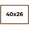 PosterPalooza | Classic Gold Picture Frame - UV Acrylic, Backing Board, Hanging Hardware Included - 2 of 4