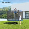 10ft Trampoline Pad Replacement, Heavy-Duty Spring Cover, UV-Resistant Safety Pad for Outdoor Trampolines, Durable Jump Mat Protector - 3 of 4