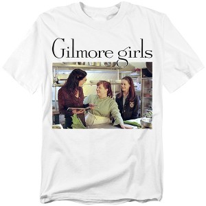 Men's Gilmore Girls Lorelai, Sookie, and Rory T-Shirt - 1 of 4