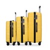3 Piece Luggage Set,Hardshell Suitcase Set with Spinner Wheels & TSA Lock,Expandable Lightweight Travel Luggage, Carry On Luggage Suitcase for Family - 3 of 4