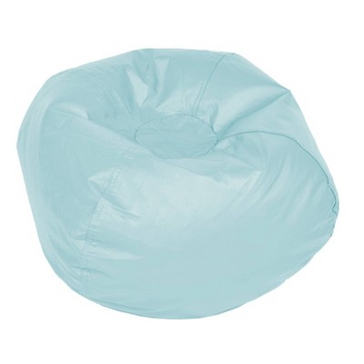 baby blue bean bag chair