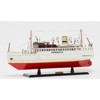 Old Modern Handicrafts Korsholm III Ship Model 24 Inch Handcrafted with Exotic Woods and 3D Rear Deck - 2 of 4