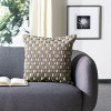 Reston Pillow - Green/Grey - 20"X20" - Safavieh - 2 of 3