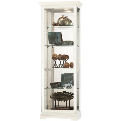 Howard Miller 680674 Brantley Iv Curio Cabinet 680674 Aged Linen