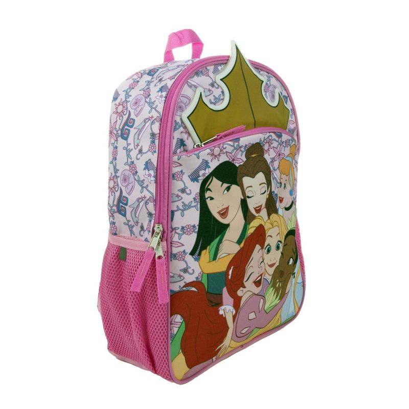 Disney Princess Kids&#39; 16&#34; Backpack - Pink, 3 of 8
