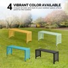 Karl Home | 39.3-Inch Patio Metal Bench - 4 of 4