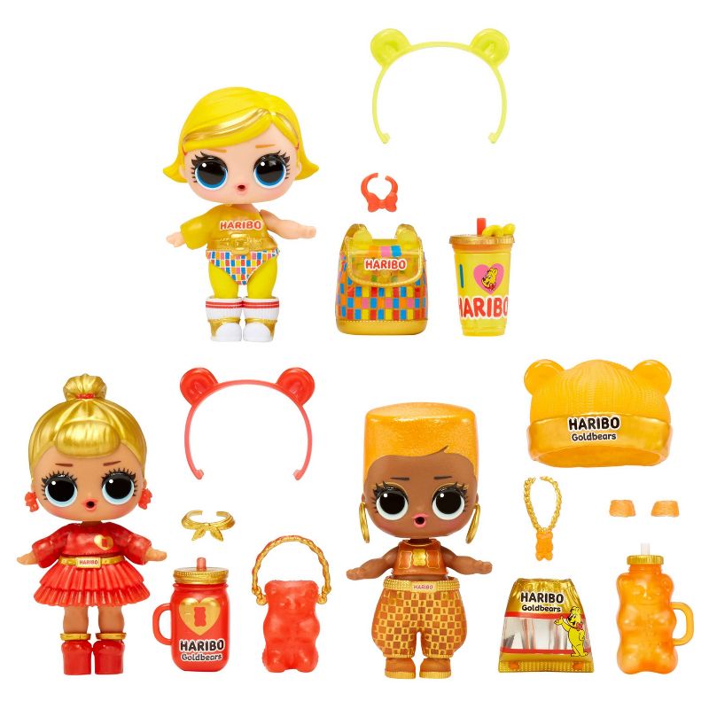 L.O.L. Surprise! Loves Mini Sweets x Haribo Deluxe - Haribo Goldbears,Accessories,Limited Edition with 3 Dolls,Haribo Goldbears Theme Collectible Doll, 4 of 8