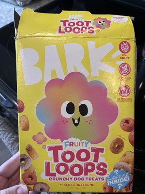 Bark Toot Loops Mixed Berry Flavor Dog Treats - 10oz : Target