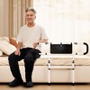 Topteng Sleep Safe Bed Slide Rail, Foldable Bedside Handrails for Getting Up - 4 of 4