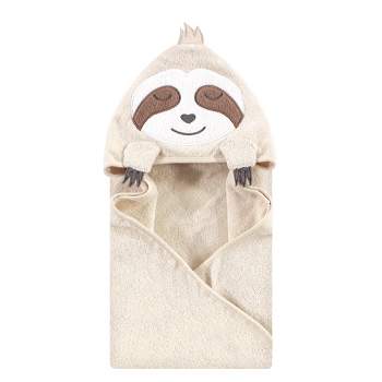Hudson Baby Infant Cotton Animal Face Hooded Towel, Lion, One Size : Target