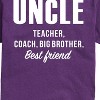 Men's - Instant Message - Uncle, Teacher, Big Brother, Best Friend Short Sleeve Graphic T-Shirt - 2 of 4