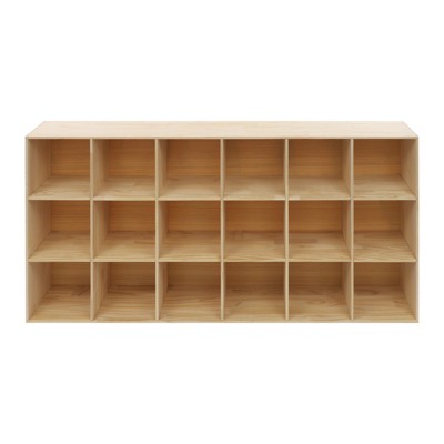 YIYIBYUS Solid Wood Shelves, Wooden Cube Shelf Bookcase, Floorstanding Bookshelf