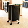 Household Essentials Round Laundry Hamper - 2 of 4