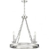 Savoy House Seville 4 - Light Chandelier in  Polished Nickel - 3 of 4