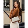 CLUCI Small Shoulder Bags,Purses for Women Vegan Leather Crossbody Handbag Clutch Hobo Purse - 2 of 3