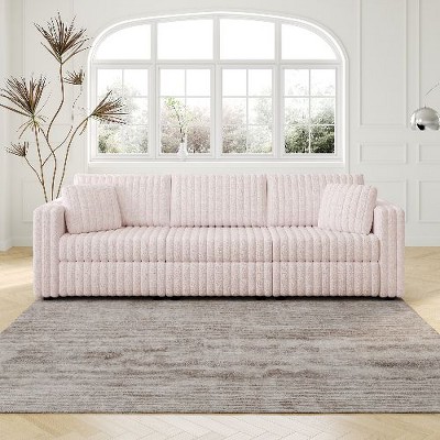 CAVINAS Soft Modular Sectional Sofa, Modern & Plush Sectional Couches -Living Room Furniture Loveseat Sofa for Bedroom, Living Room