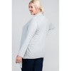 Slickblue Plus Size Women's Heather Grey Long Sleeve Open Cardigan, Shark Bite Hem, Waist Seam, Size 1XL-3XL - 3 of 4