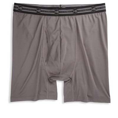 Harbor Tech Stretch Boxer Briefs Big And Tall Grey Pinstripe 6x Large : Target