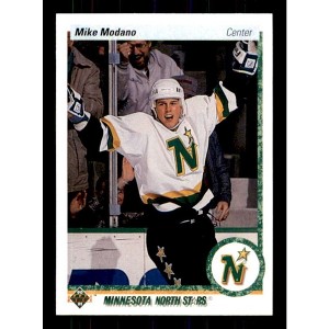 Mike Modano Rookie Card 1990-91 Upper Deck #46 - 1 of 2