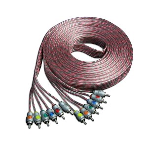 Memphis Audio ETP-17.6 17-Foot 6 -Channel Audio Interconnect Cables - 1 of 1