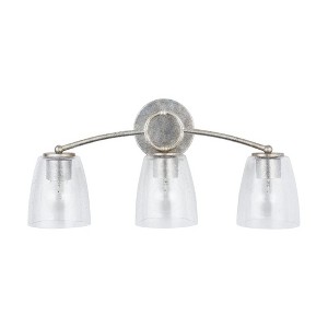 Capital Lighting Oran 3 - Light Vanity in  Antique Silver - 1 of 4