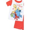 Sesame Street Infant/Toddler Boys' 4-Piece Sesame Squad Cotton Pajama Sets - 2 of 4