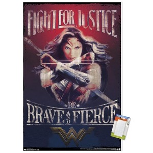 Trends International DC Comics Movie - Wonder Woman - Justice Unframed Wall Poster Prints - 1 of 4