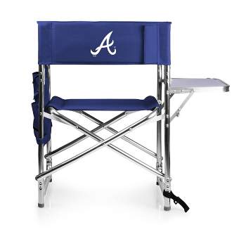 MLB Atlanta Braves Outdoor Sports Chair - Navy Blue