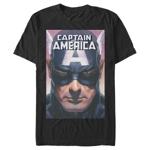 Men's Marvel Captain America Close-Up T-Shirt - 1 of 4