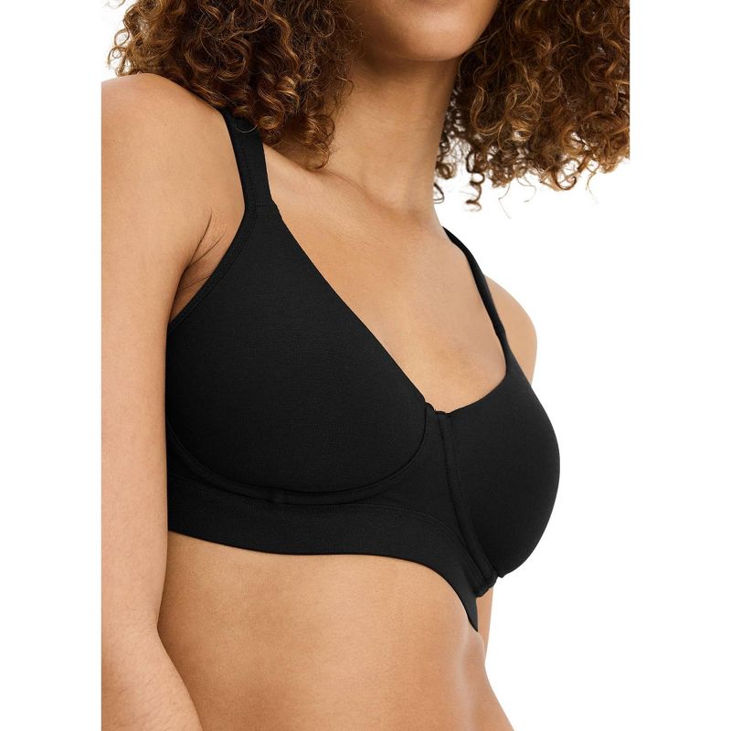Jockey Women's Cooling Cotton Blend Wirefree Full Coverage Bra, 5 of 5