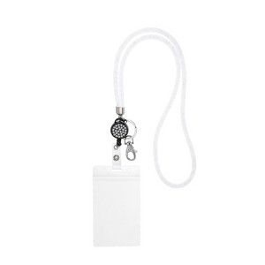 Unique Bargains Crystal ID Card Bling Keychain Lanyards with Metal Clasps - 1 of 4