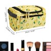 Unique Bargains Travel Makeup Bag Travel Toiletry Organizer Makeup Brush Holder Oxford Cloth - 4 of 4