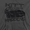 Knight Rider Kitt Happens Adult Pull-Over Hoodie - 2 of 4
