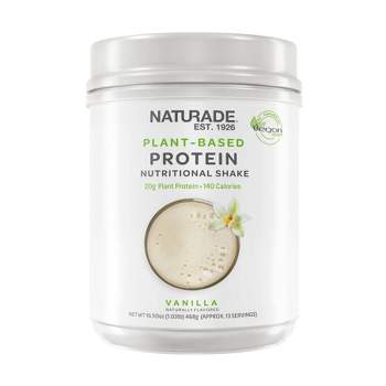 Naturade Vegan Plant-Based Protein Shake - Vanilla - 16.5oz