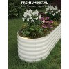 2 Pack 4x2x2FT Galvanized Steel Raised Garden Beds, Outdoor Deep Planter Box, Rust-Resistant, Tool-Free Assembly, Green - 3 of 4