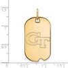 Black Bow Jewelry 14k Yellow Gold Plated Sterling Silver Georgia Tech Yellow Jackets NCAA Pendant - 2 of 3