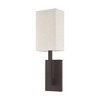 Livex Lighting Hayworth 1 - Light Wall Light in  Bronze - 4 of 4