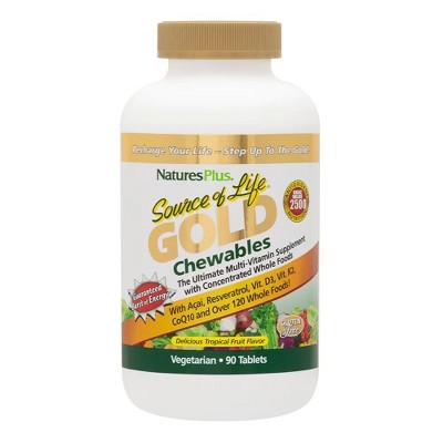 Source of Life Gold Chewables by Nature's Plus  -  90 Chewable