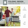 Maggift Patio Accent Chairs Set of 2, Outdoor Chair, Park Love Seat with Breathable Sling Fabric for Lawn, Garden and Porch, Gray, 24"*24.75"*35.75" - 2 of 4