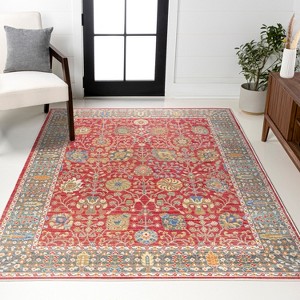 JONATHAN Y India Flower and Vine Area Rug - 1 of 4
