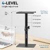 Paaaawaters Set of 2 Desktop Studio Monitor Speaker Stands Bookshelf Speaker Stands - 4 of 4