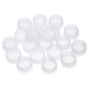 Unique Bargains Plastic Salt Shaker Stoppers Replacement Plug Bottle Cap 20 Pcs - 1 of 3